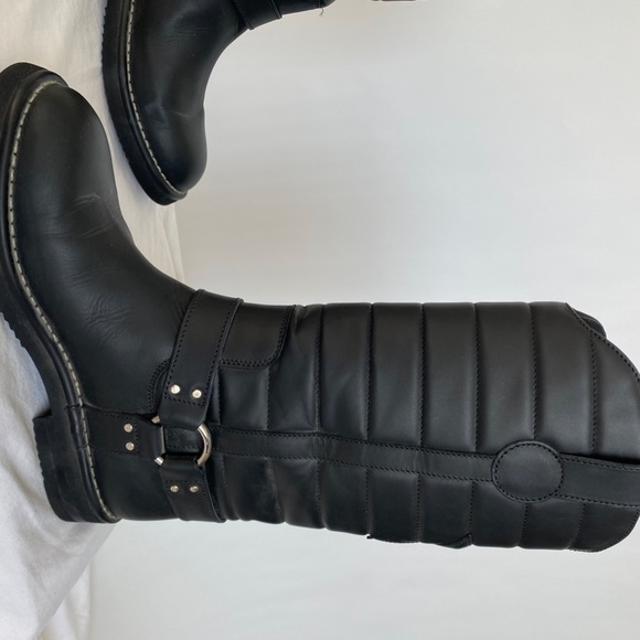 Chanel Quilted Leather Star Harness Biker Boot - Picture 2 of 7